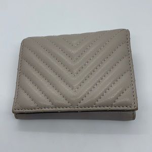 Rebecca Minkoff Quilted Trifold Love Wallet